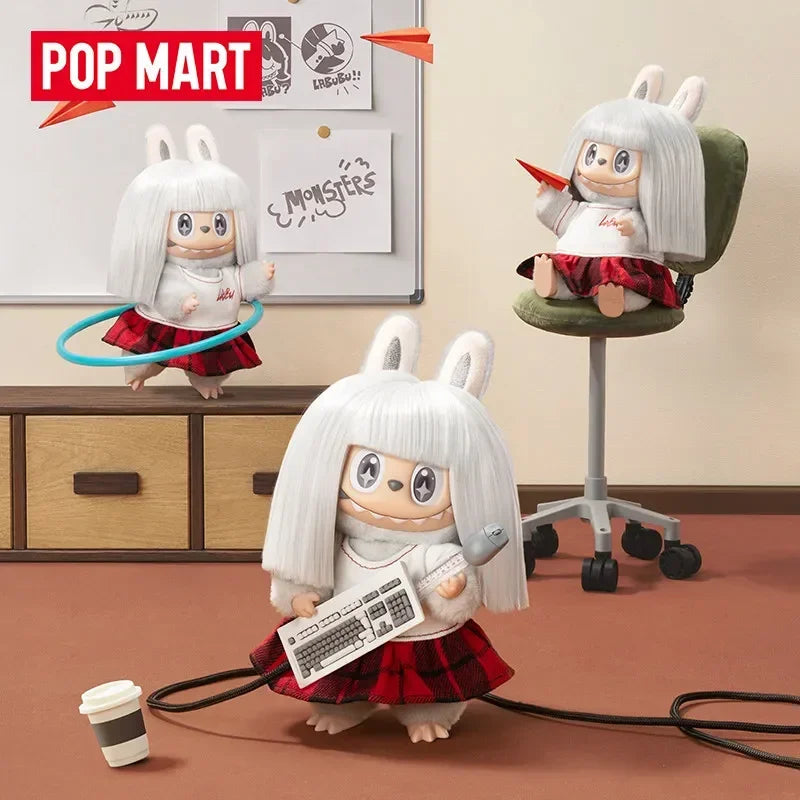 Popmart Labubu The Monsters Hair Salon Vinyl Plush Pendant Mystery Box - Cute Anime Doll Gift