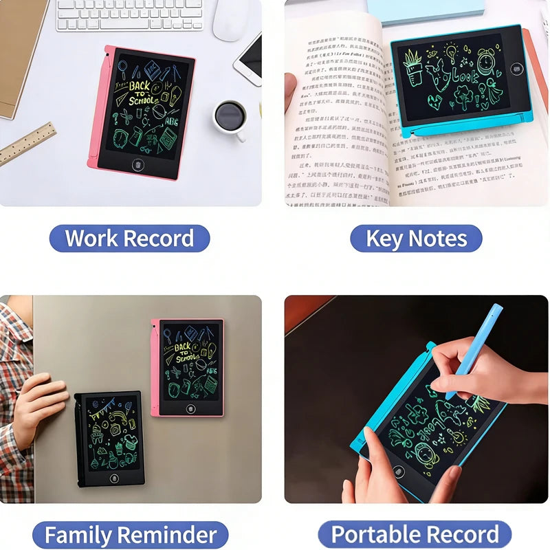 Portable 4.5 Inch LCD Writing Tablet Digital Notepad for Sketching & Office Use