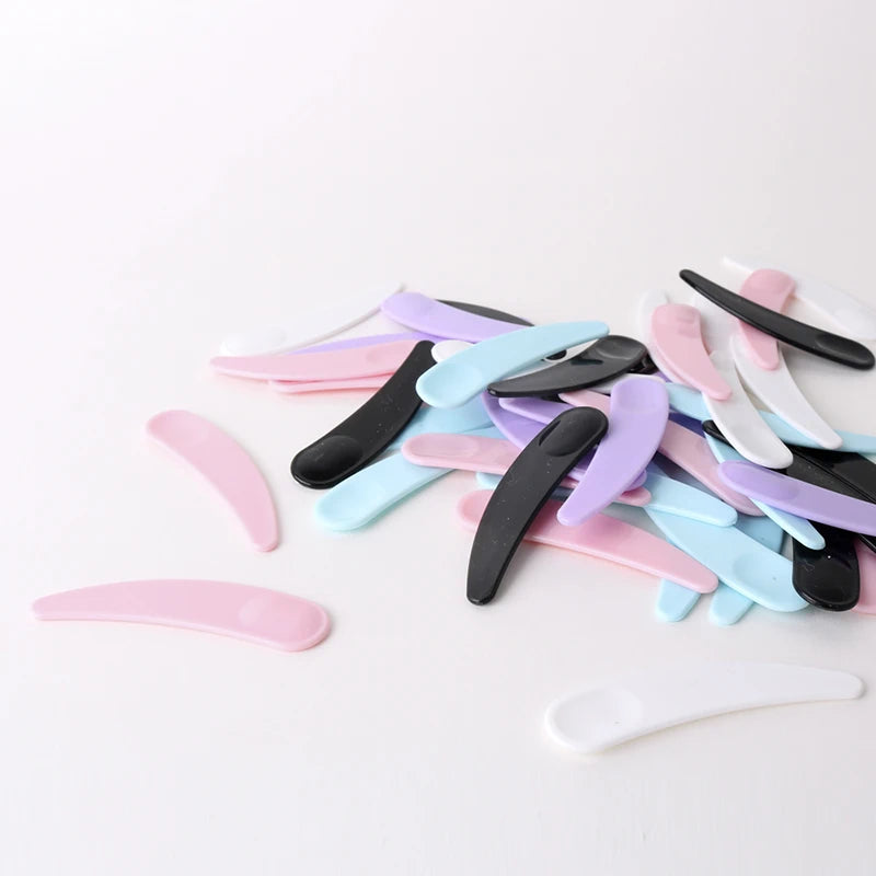 25pcs Cosmetic Mask & Face Cream Spoon Set - Mini Facial Scraper & Eye Cream Applicator