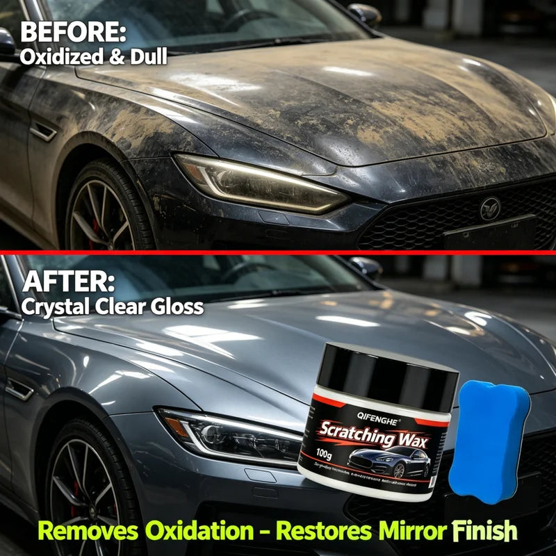 Car Scratch Repair Wax 100g Polishing Paste for Paint Scratches Swirls Oxidation