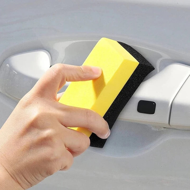 Car Cleaning Polishing Sponges 30-Piece Multi-Color Tire and Wheel Wash Waxing Tool