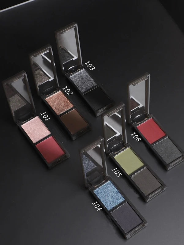 Multi-Color Eyeshadow Palette for Party & Halloween Makeup - Matte & Smoky Finishes