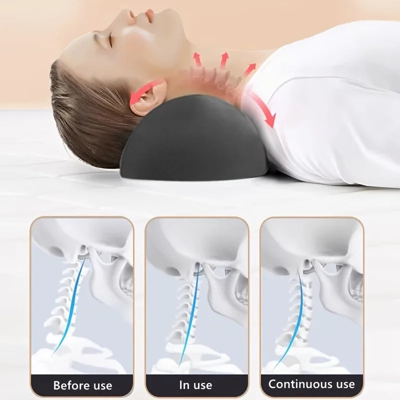 Memory Cotton Cervical Pillow for Neck Support Removable & Portable