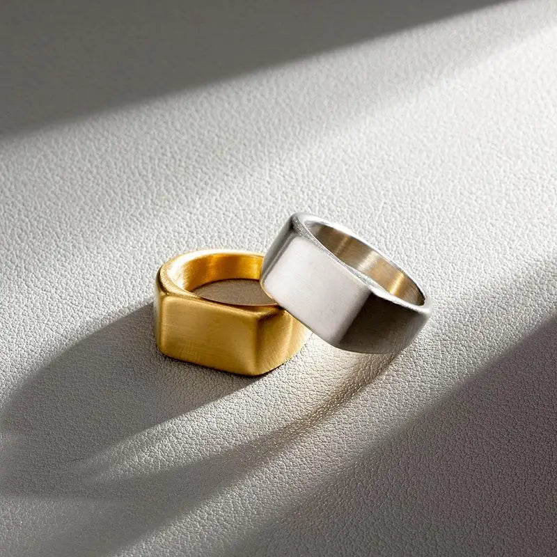 Men's & Women's Rock Punk Signet Rings - Fashion Party Jewelry