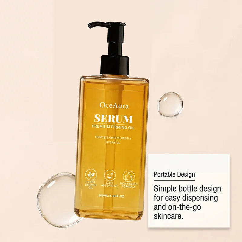 Firming Body Oil for Skin Hydration and Brightening - 100ml Moisturizer