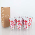 Color Changing Aluminum Beer Cup - Cold Drink & Juice Tumbler for Outdoor & Home Use