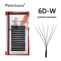 Premade Volume Eyelash Extensions 12 Rows Soft Natural Curl Lashes Wholesale