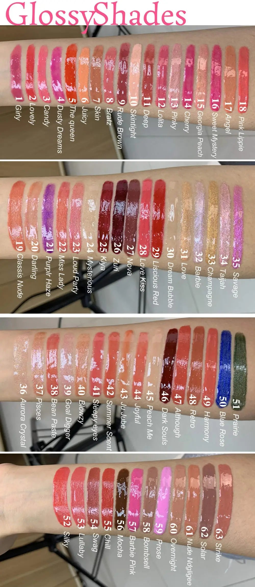 Vegan Lip Gloss Base - Wholesale Cosmetic Pigment in 50ml, 100ml, 200ml, 300ml, 420ml Sizes