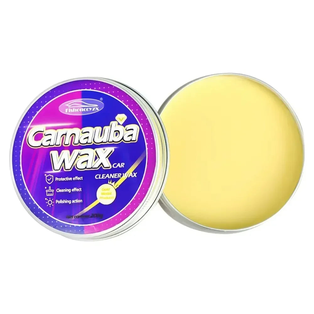 Car Wax Paste - High Gloss, Hydrophobic Coating, Easy Application for Auto Paint Care
