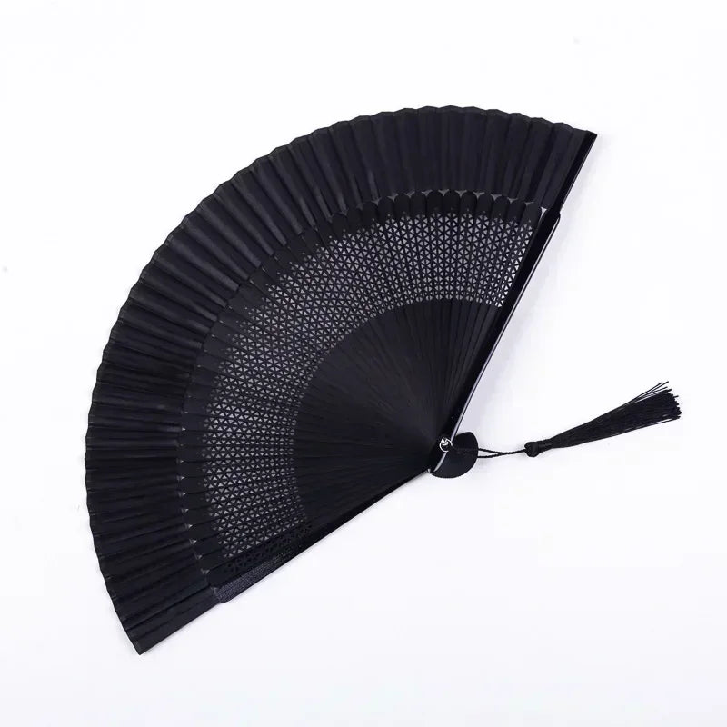 Chinese Style Folding Fan for Women - Classical Dance & Craft Accessories