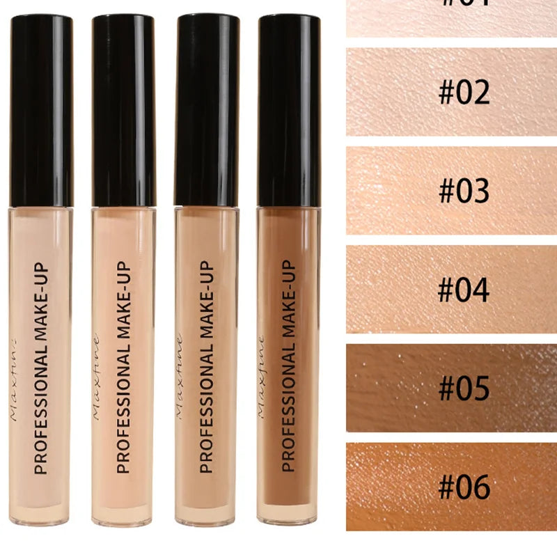 Matte High Coverage Waterproof Liquid Concealer for Face - 6 Shades