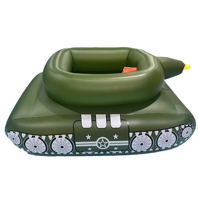 Inflatable Water Spray Toy Truck for Kids and Adults - Water Fight Pool Toy