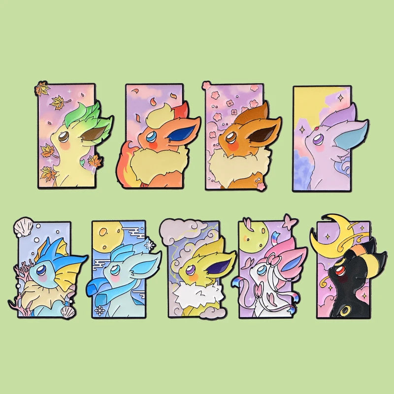 Cute Anime Elf Monster Enamel Pin with Animal Brooches for Women Backpack Clothing Accessories Gift