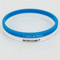 Mens Black White Silicone Bracelets with Cross Symbol - Minimalist Spiritual Wristbands, Durable Gift Set