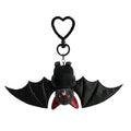 Transformable Plush Bat Keychain - Gothic Halloween Bag Charm & Pendant