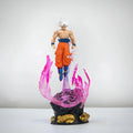 24cm Anime Goku Action Figure Ultra Instinct Super Saiyan PVC Light-Up Statue Toy Gift