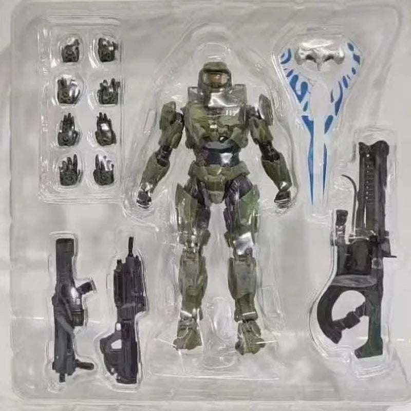18cm Action Figure Sierra 117 John Reclaimer Mk VI Collectible Toy - Super Soldiers