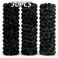 Bulk Satin Scrunchies Hair Ties Set - 100 Colors, Small 6.5cm for Women