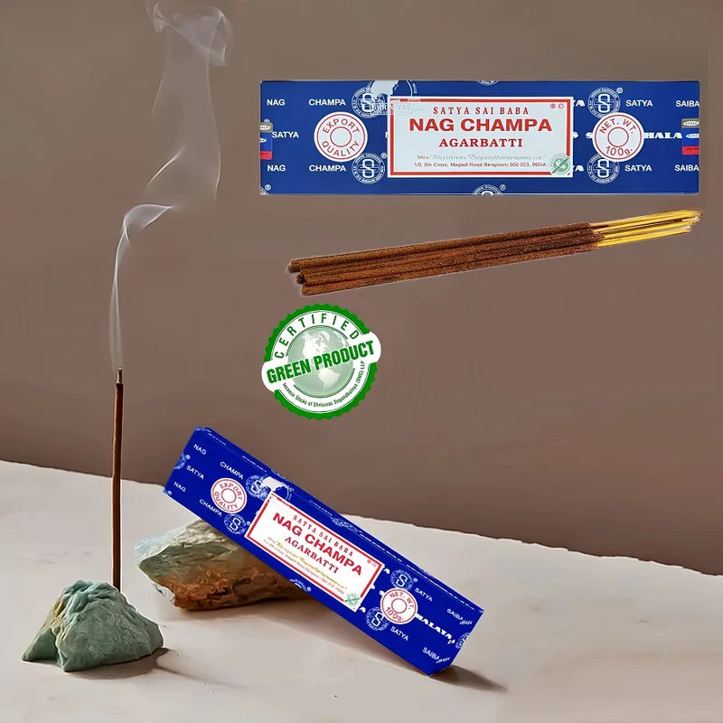 Hand-Rolled Incense Sticks Variety Pack - 15g with Multiple Scents for Meditation & Relaxation