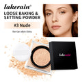 Long Lasting Waterproof Loose Setting Powder - Oil Control & Brightening Face Makeup