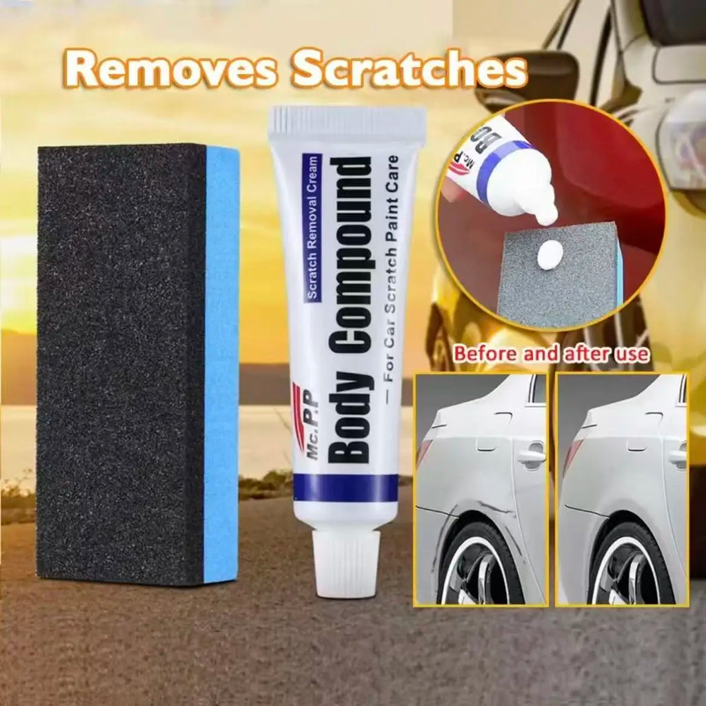 Car Scratch Remover Paint Care Kit - Auto Swirl & Scratch Repair Polishing