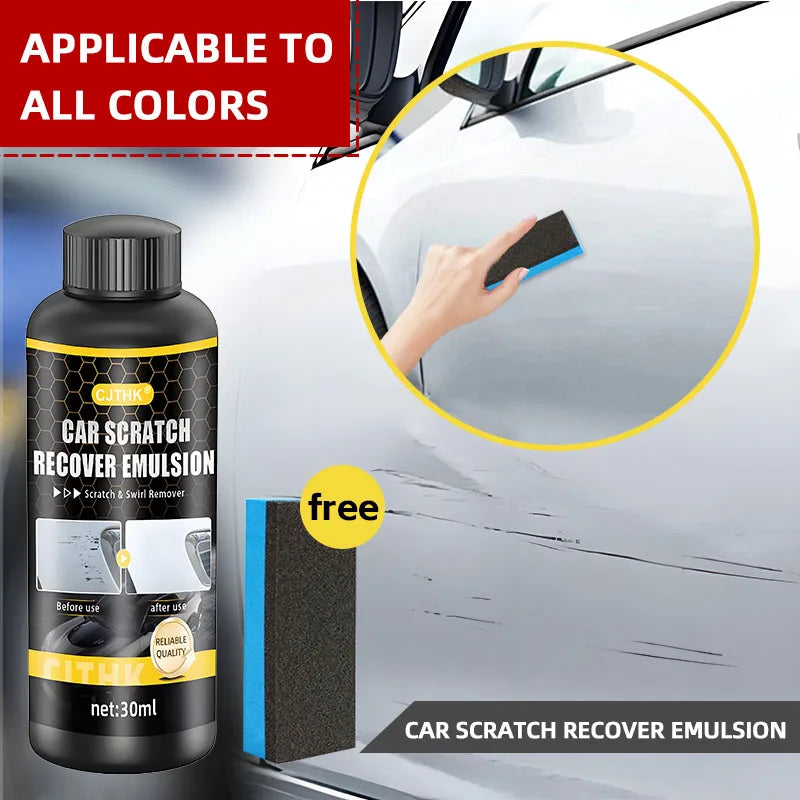 Car Scratch Remover Paint Care Kit - Auto Swirl & Scratch Repair Polishing