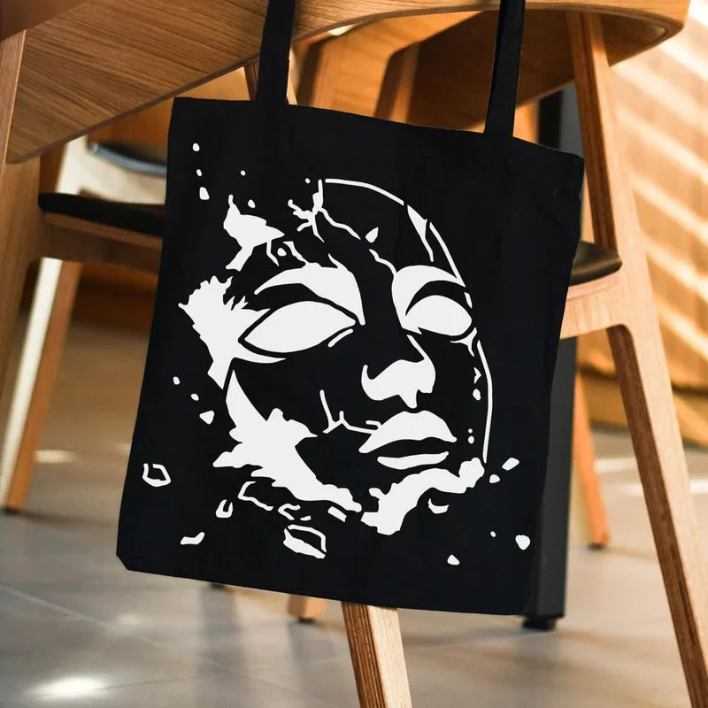 Reusable Face Mask Drawing Stencil with Paint Brush - DIY Art & Craft Template