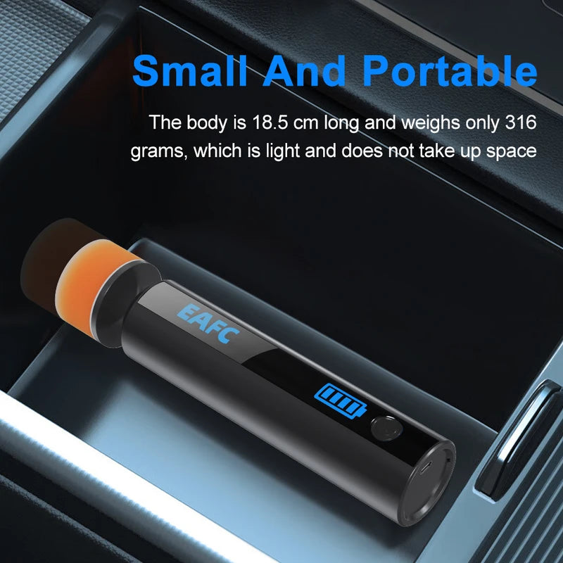 Wireless Car Polishing Machine for Scratch Repair & Corner Detailing