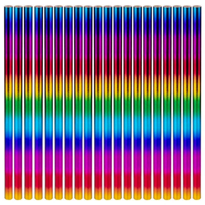 Rainbow Children's Painting Brushes Set - 12-48 Colorful Wooden Art Supplies