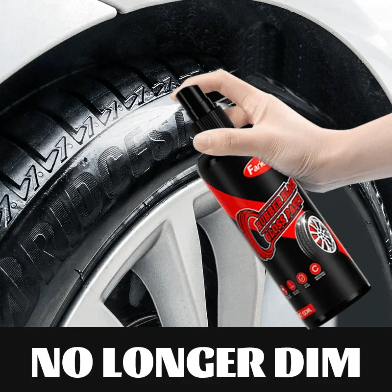 Car Tire Polish Wax - Plastic Part Restorer & Durable Tire Coating
