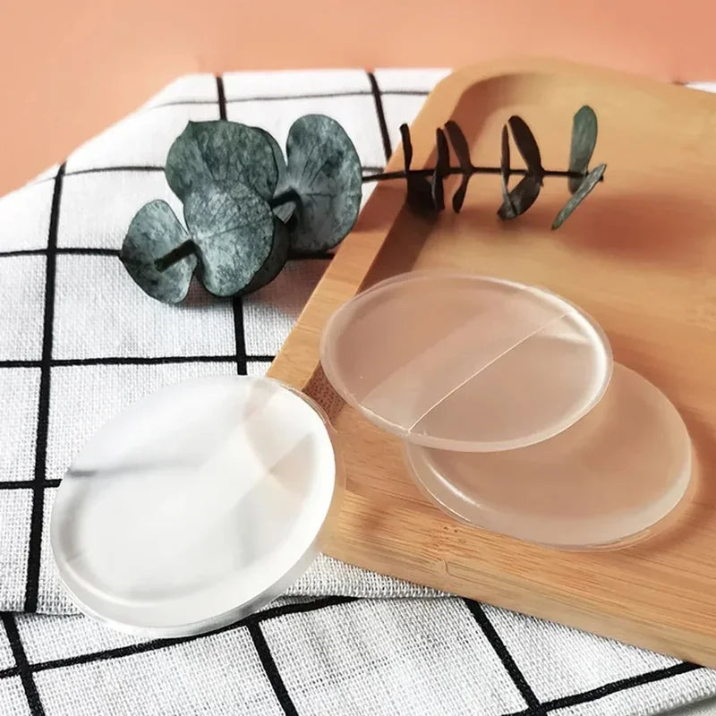 Silicone Makeup Puff Set - Reusable Soft Beauty Sponges for Liquid & Cream Foundations