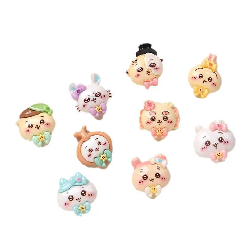 Cartoon Resin Hairpin Phone Case Shoe Buckle Accessories - Handmade USAKI Design