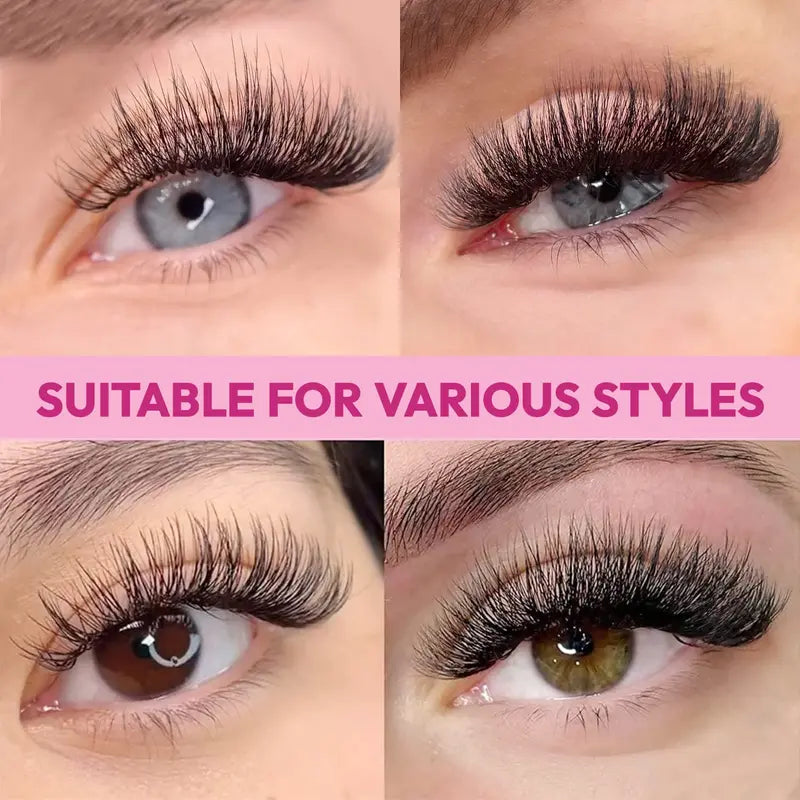 False Eyelash Extensions Premade Volume Fans 3D 6D 7D 10D 12D 14D Wide Bouquet