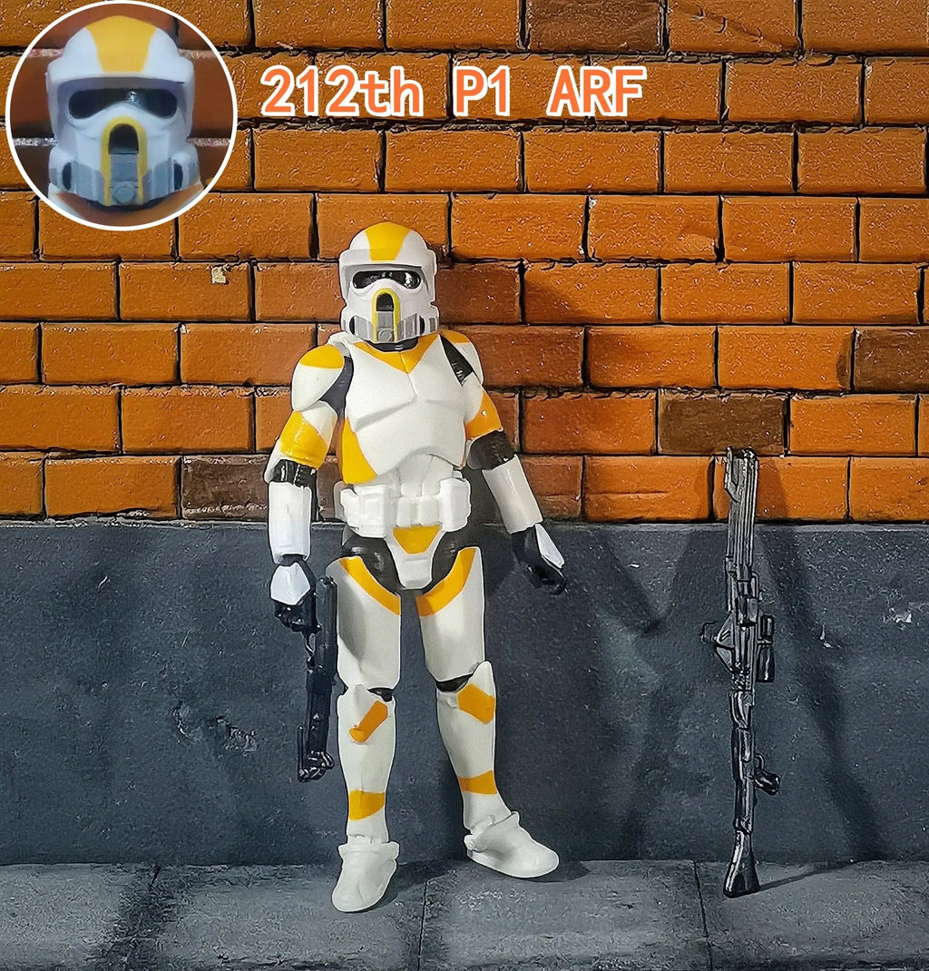 Star Wars 3.75 Inch Action Figures - Troopers, Wolfpack & Airborne Models