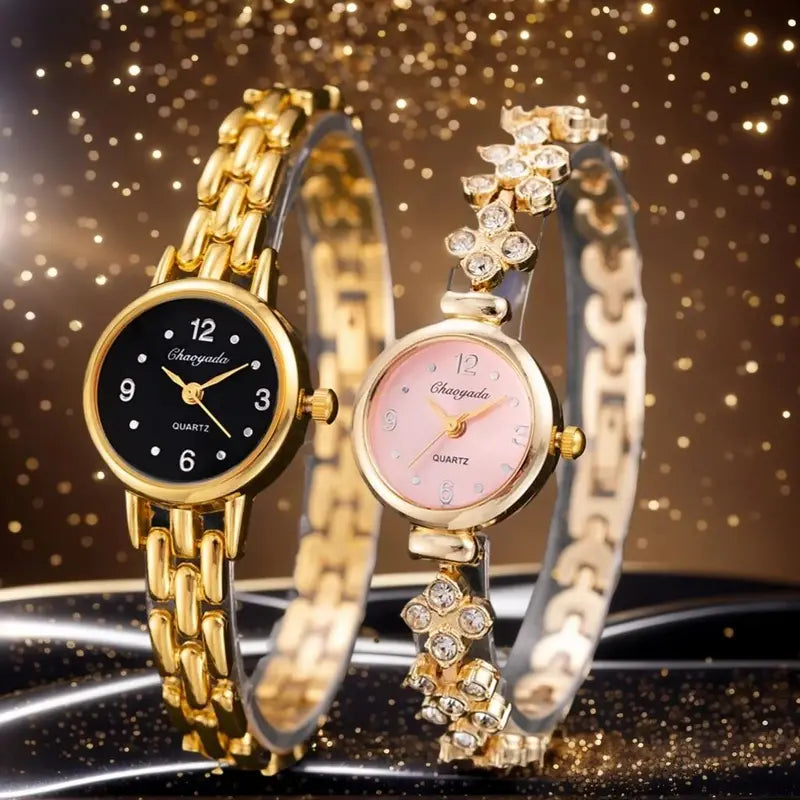 Mystery Watch Gift Box Set - Surprise Luxury Wristwatch with Alloy Band