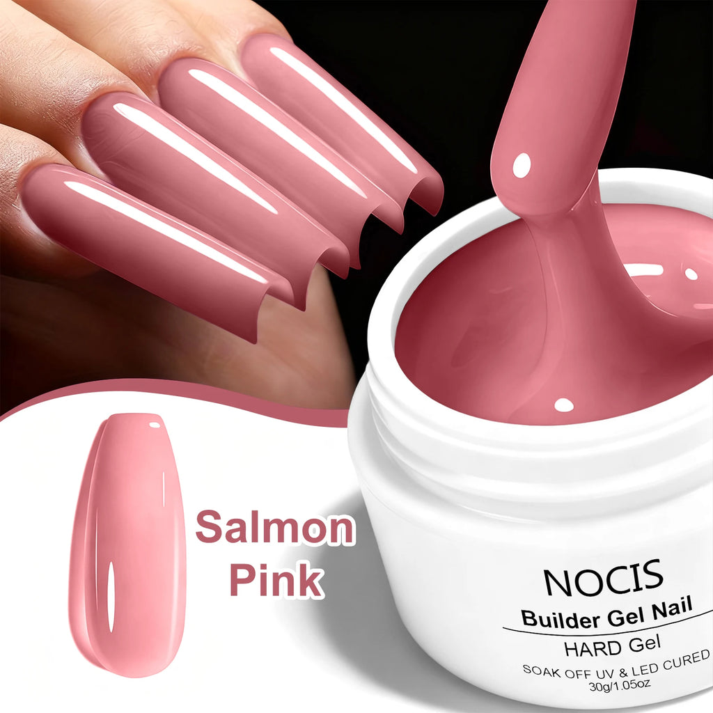 12 Colors 30ml Nail Extension Gel Polish - Long-Lasting & Formaldehyde-Free