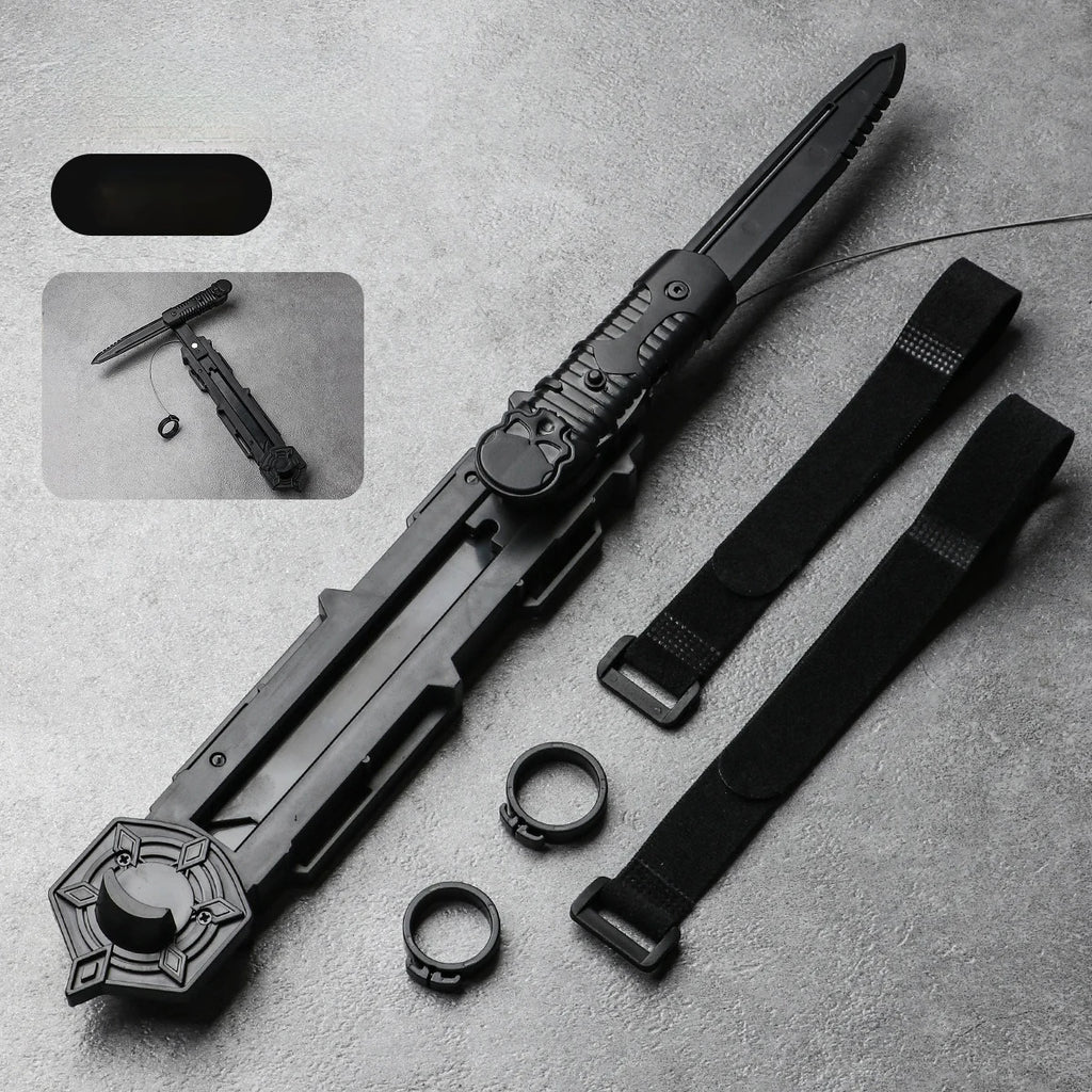 Retractable Sword Toy for Cosplay and Interactive Play - Safety Certified Plastic Toy Sword