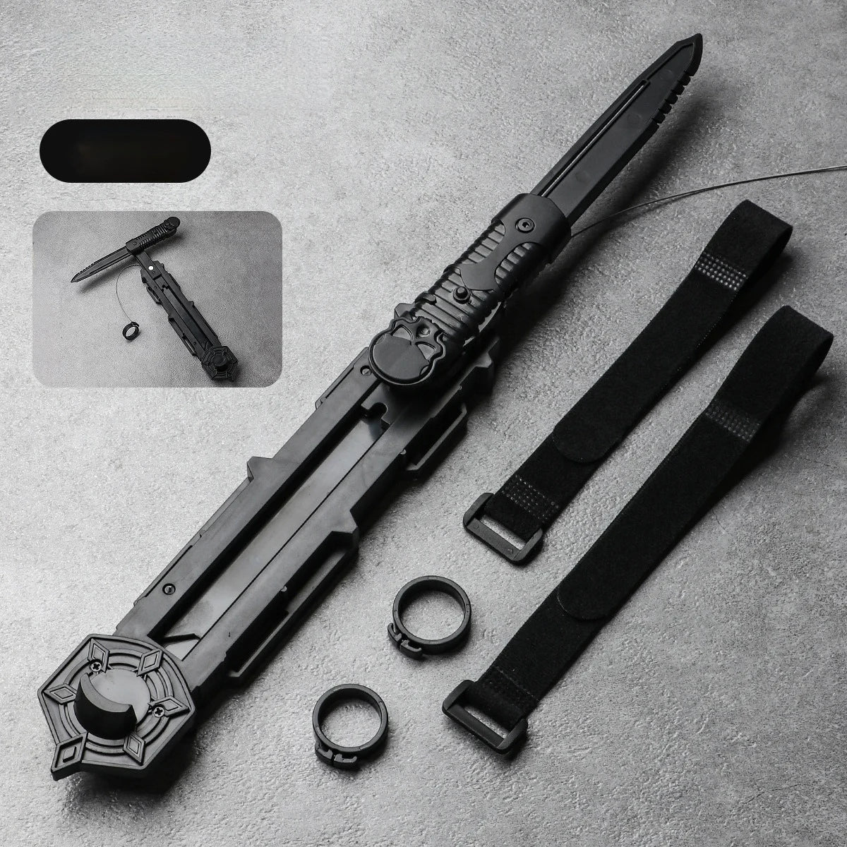 Retractable Sword Toy for Cosplay and Interactive Play - Safety Certified Plastic Toy Sword