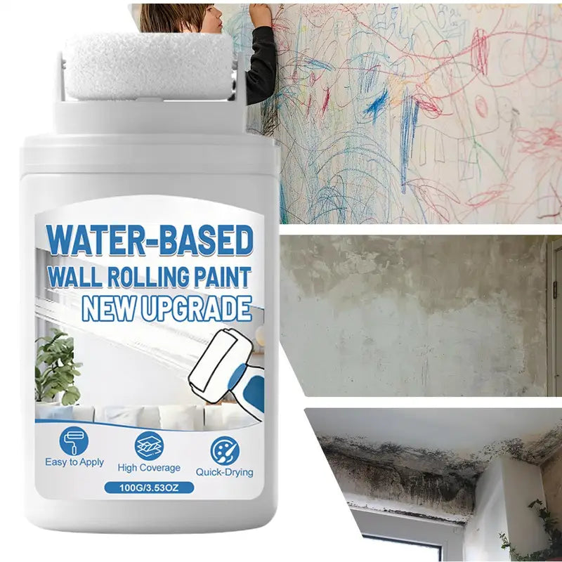 Interior Wall Repair Paint 100g Fast Drying Touch Up White Wall Paint