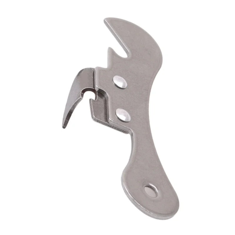 Manual Stainless Steel Can Opener - Safe Side Cut Kitchen Tool