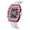 Luxury Men's Quartz Tonneau Watch Waterproof Fashionable AAA Brand