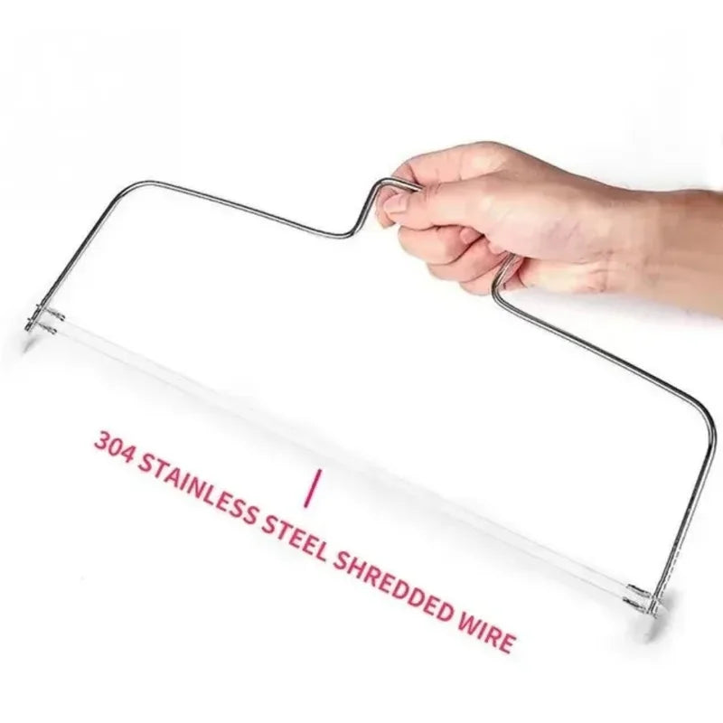 Adjustable Stainless Steel Cake Slicer & Decorating Mold for DIY Baking & Cake Decorating