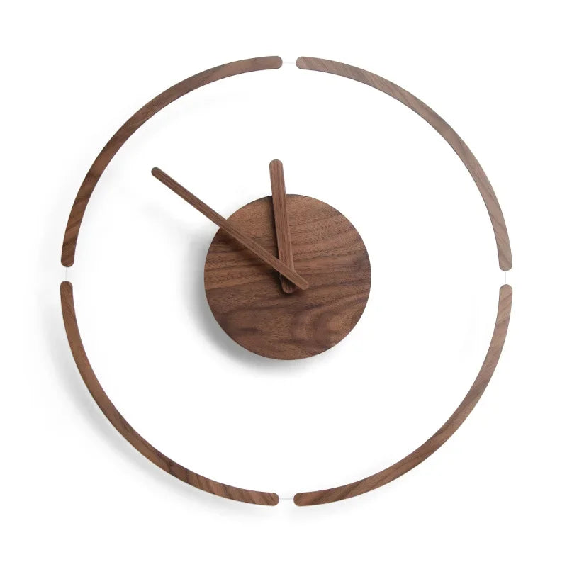 Nordic Minimalist 14-Inch Wall Clock Silent Quartz Living Room Office Decor