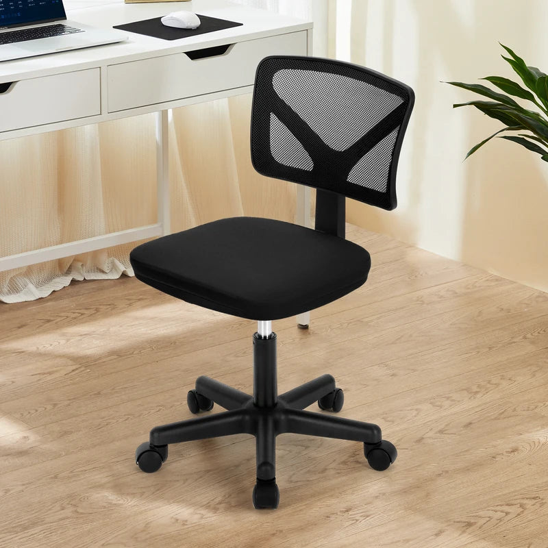 Adjustable Mesh Office Chair with Lumbar Support & 360° Swivel