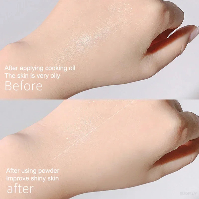 Breathable Waterproof Face Powder with Oil Control & Brightening Finish - All Colors