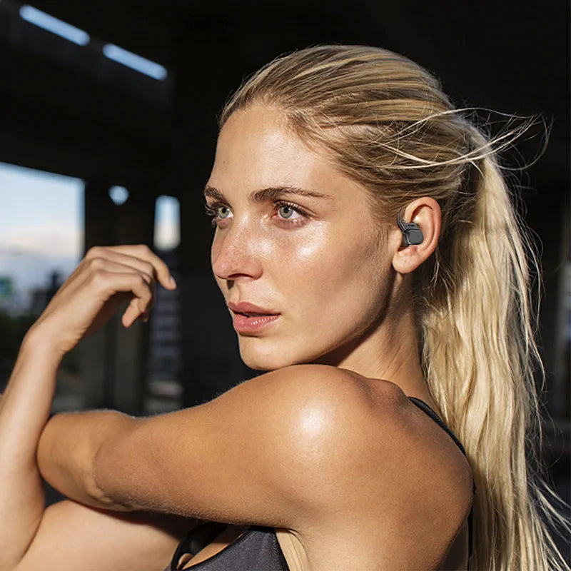 Wireless Sports Earphones Over Ear Headphones with Earhooks for Running