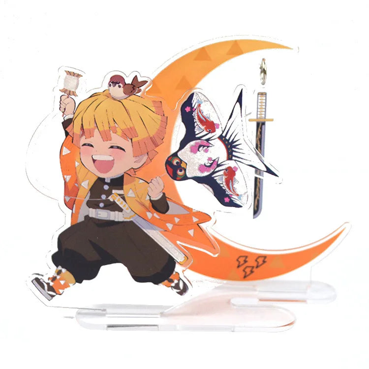Anime Demon Slayer Acrylic Stand Figures Miniatures Manga Collectibles - Multiple Colors