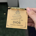 Christian Faith Stainless Steel Bracelet God Is in Control Gift Jewelry