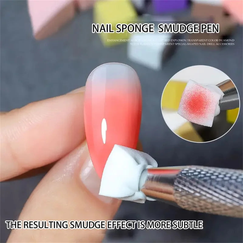 Nail Art Sponge Set for Gradient and Creative Manicure DIY Nail Design Tools