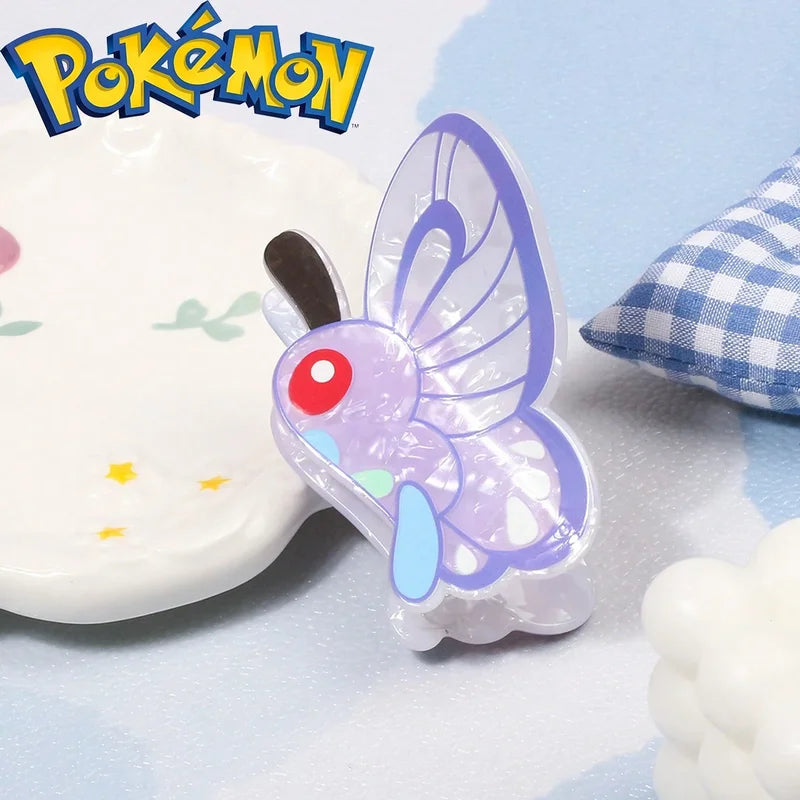 Cartoon Anime Butterfly Hair Claw Clips for Women & Girls - Valentine Gift